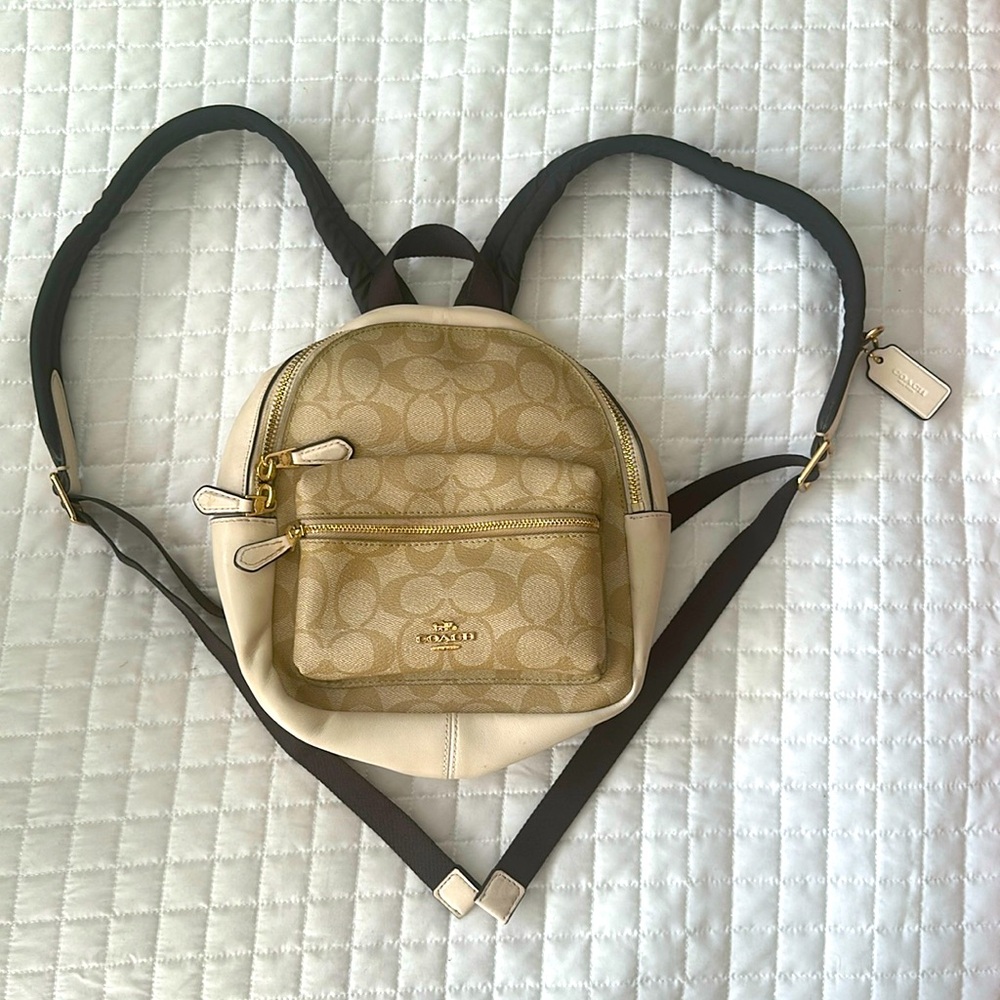 Coach mini backpack!